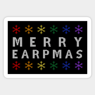 Merry Earpmas Ugly Sweater (Rainbow) - Wynonna Earp Sticker